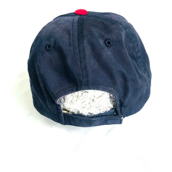 Atlanta Braves Cap Large Tomahawk Logo Outdoor Team MLB Blue Red S M Strap - Picture 8 of 12